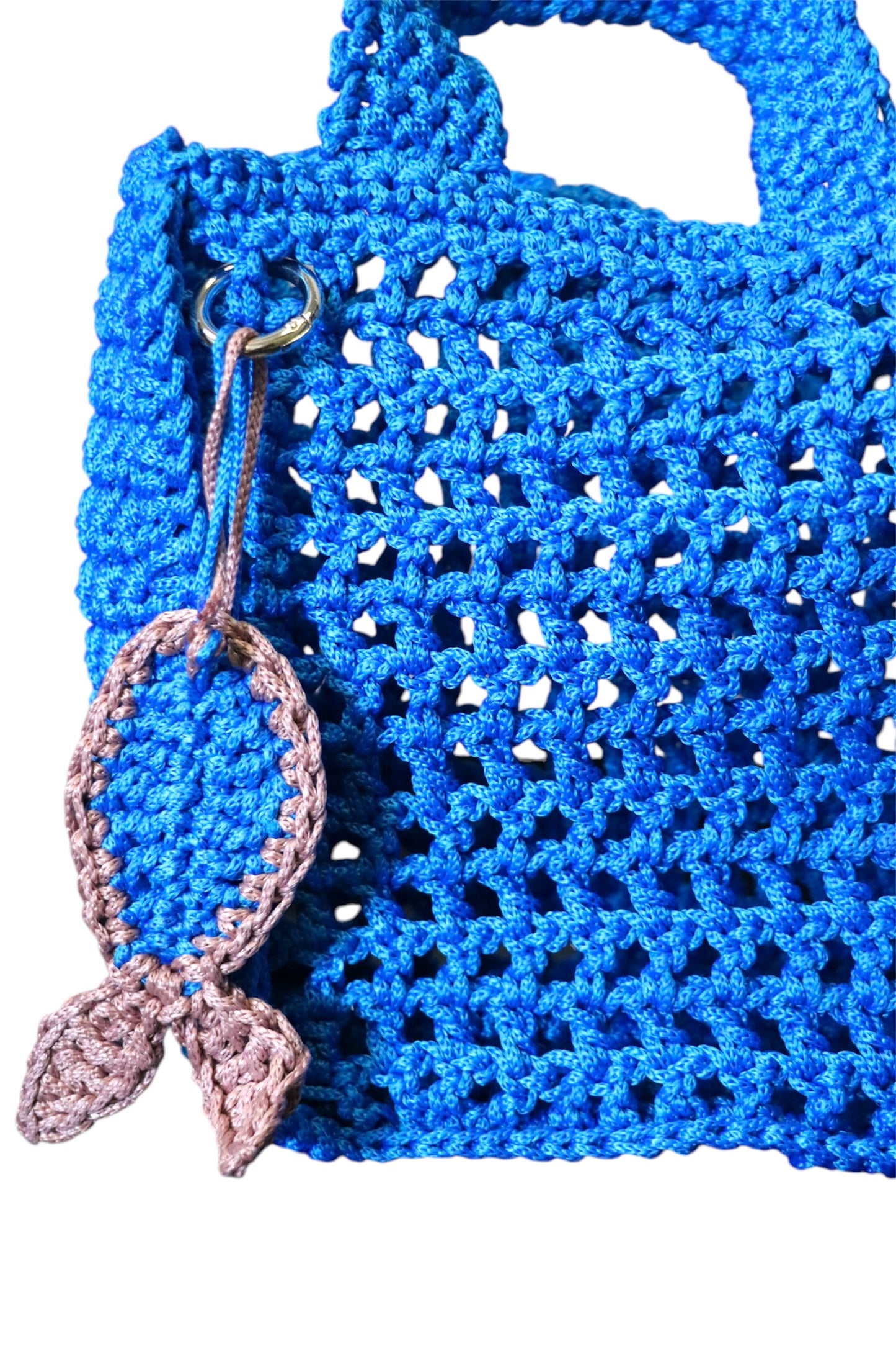Sac en crochet détail poisson