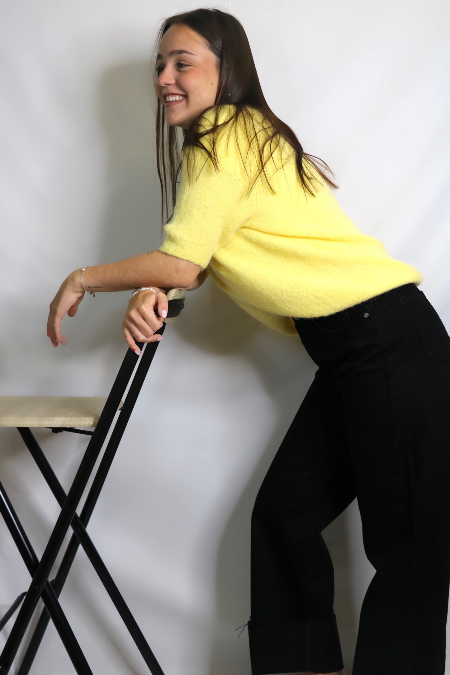 Pull JULIE jaune