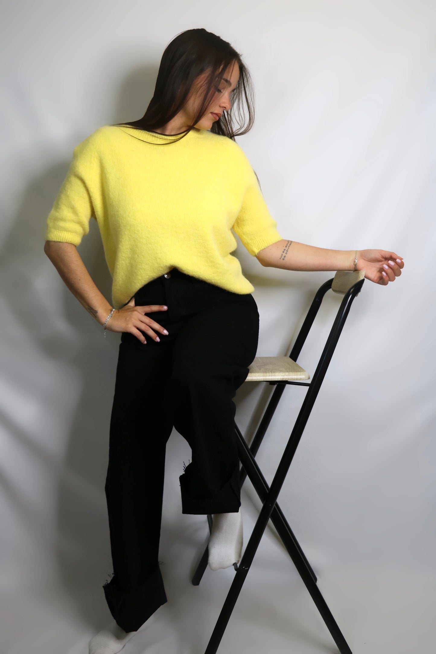 Pull JULIE jaune