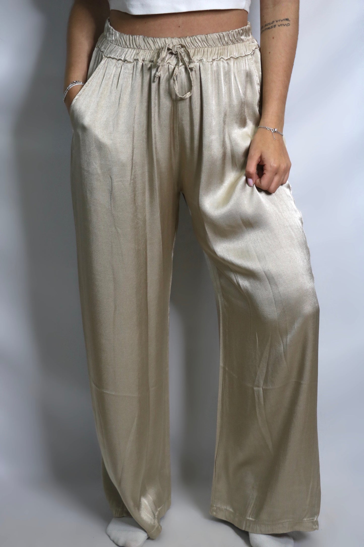 Pantalon doré LISE