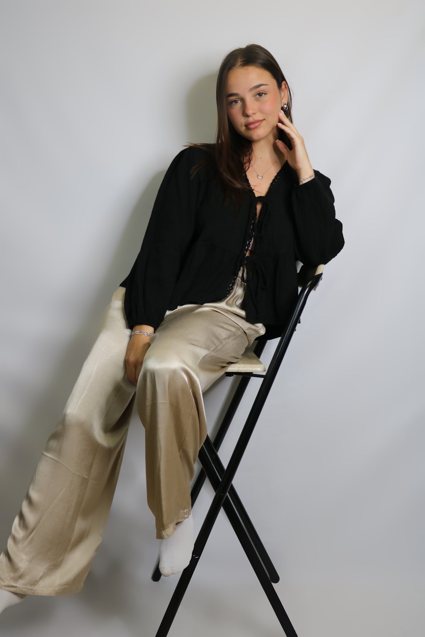 Blouse CASIDY noire