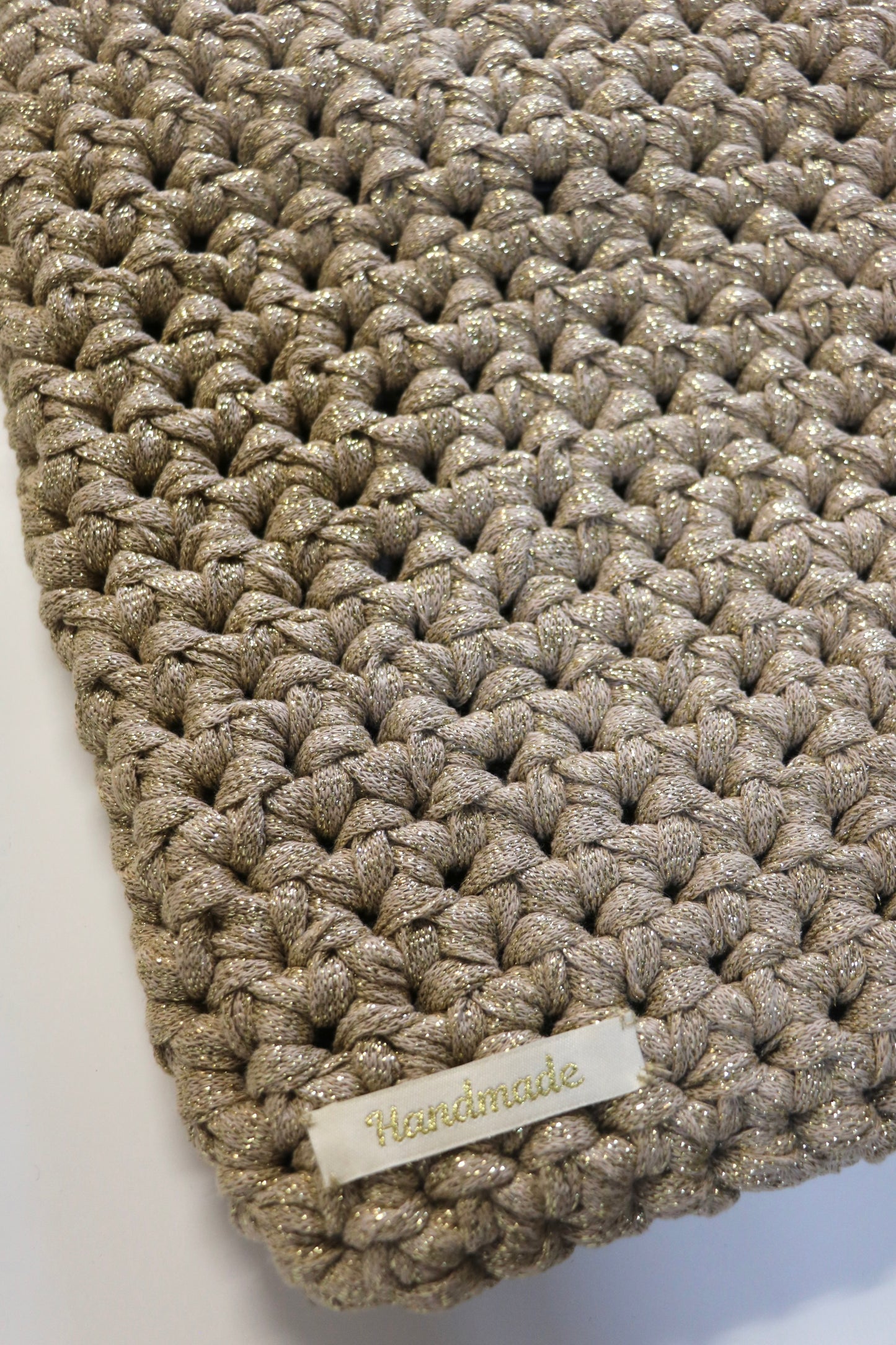 Pochette pour tablette en crochet