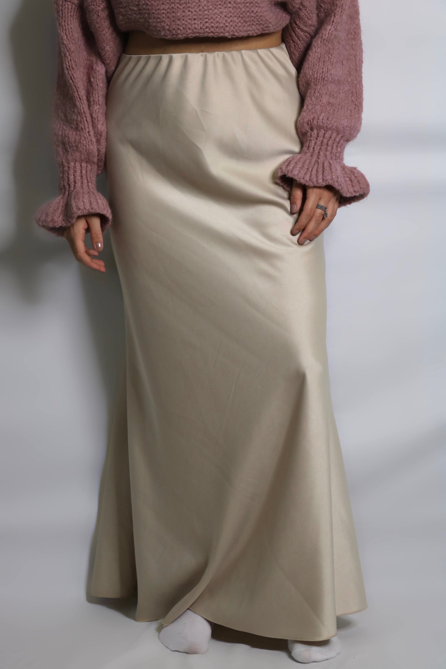 Jupe FANNY beige