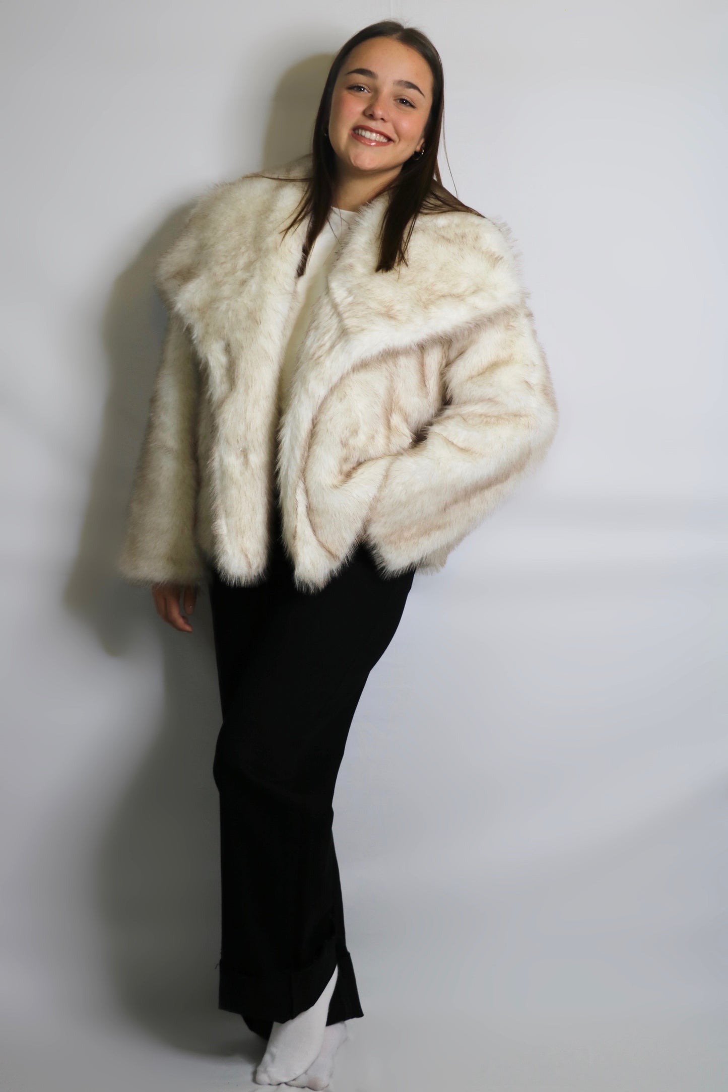 Veste à fourrure