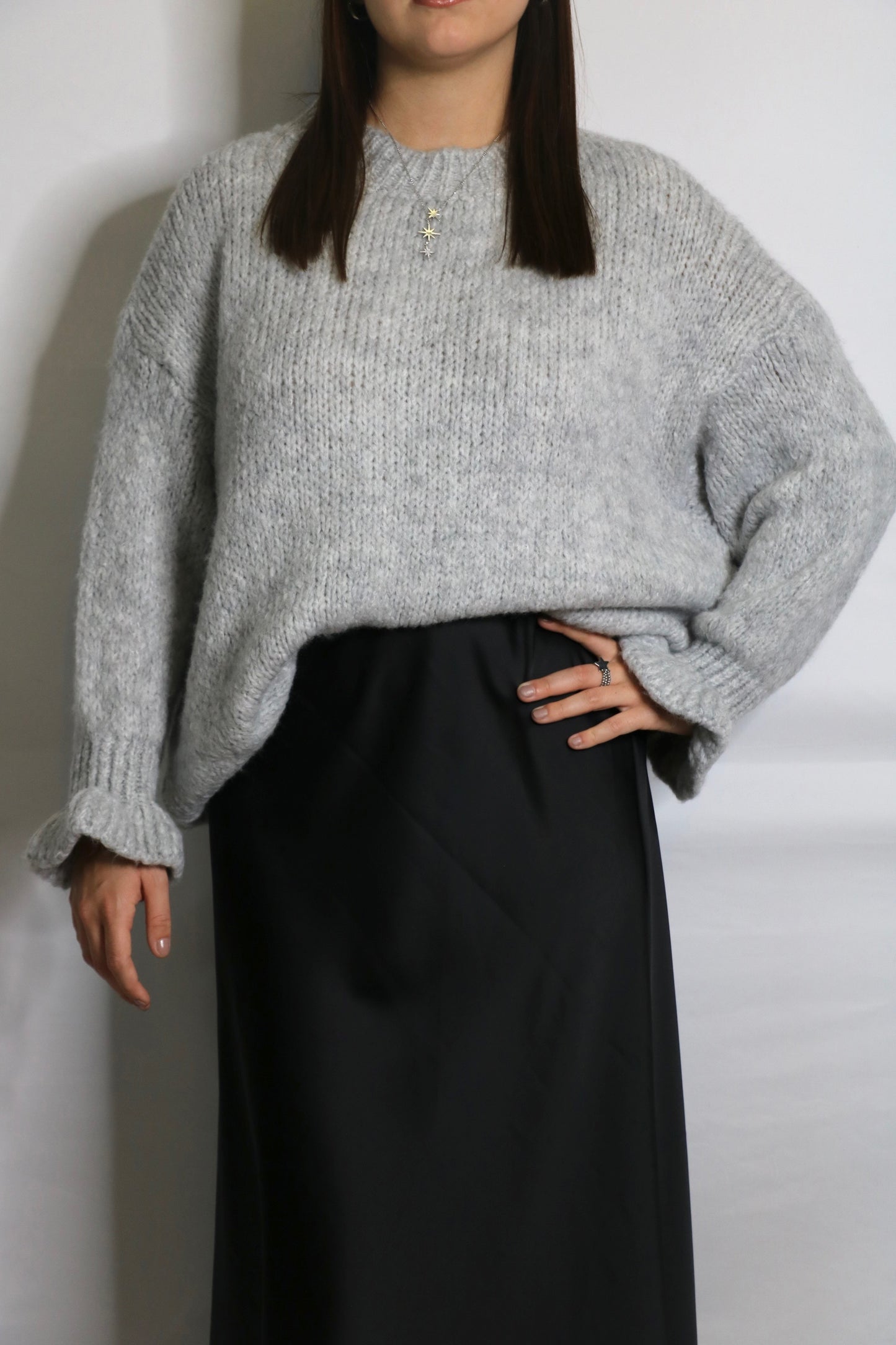 Pull MAELLE gris