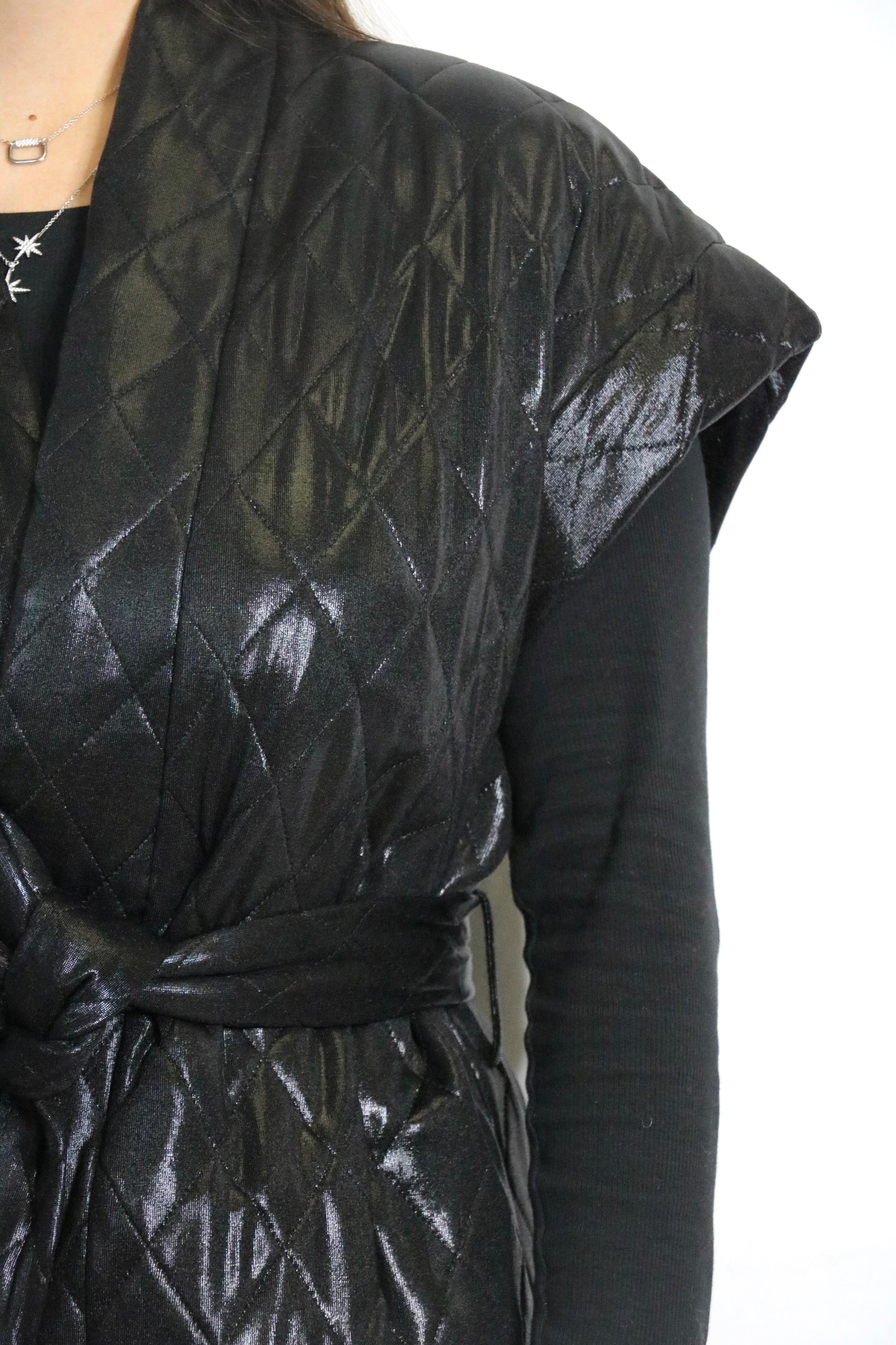 Veste sans manches matelassée