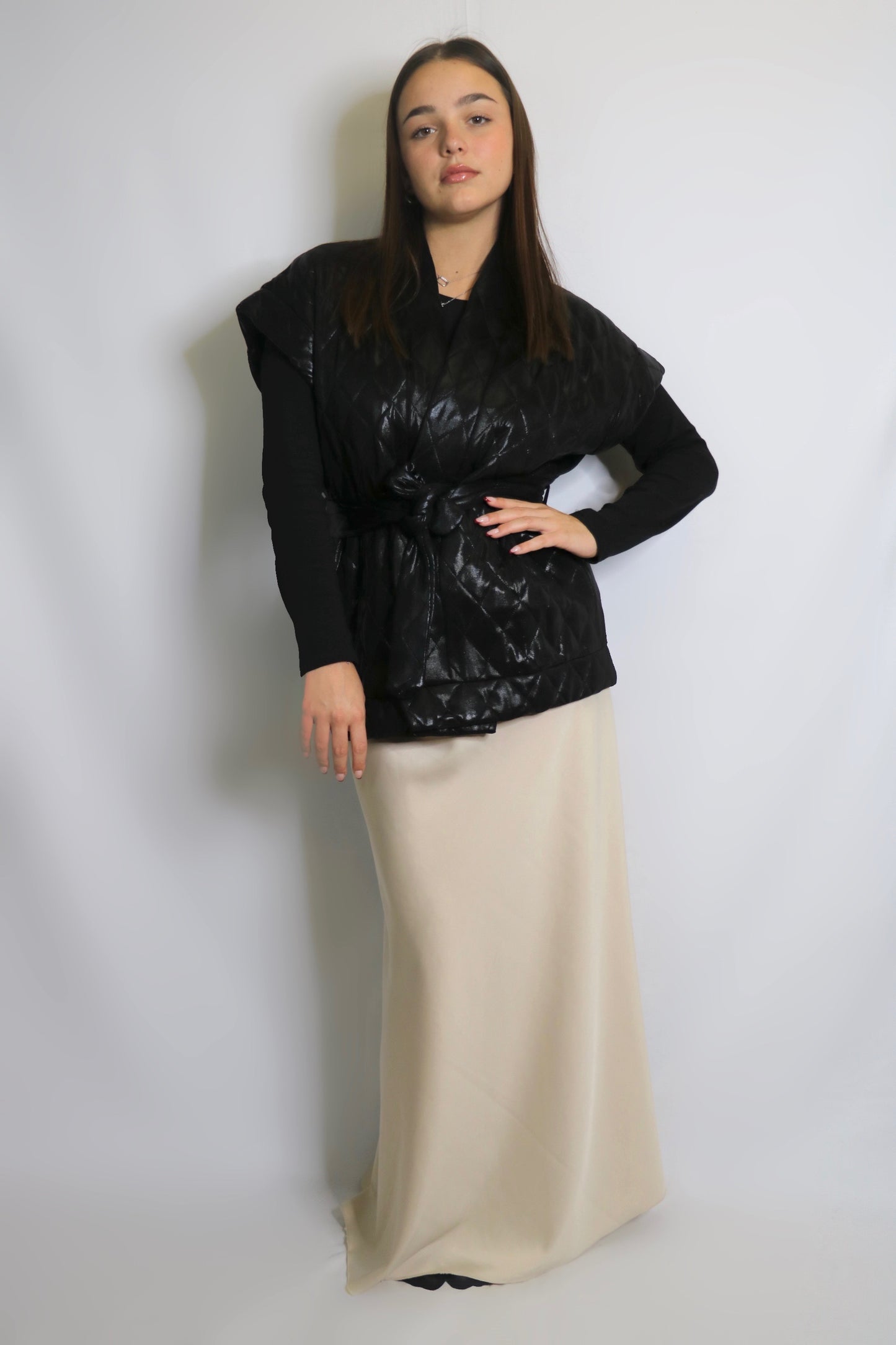 Veste sans manches matelassée