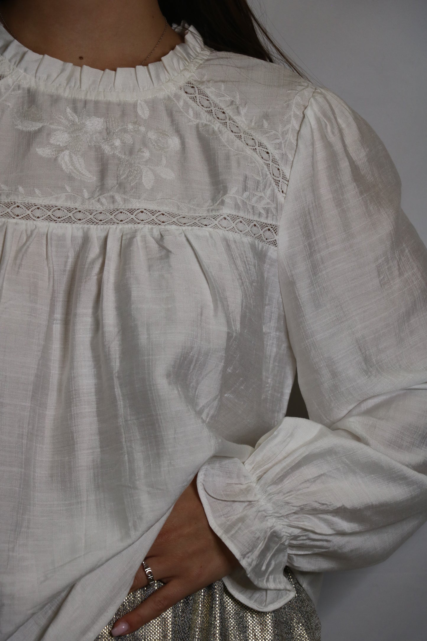 Blouse blanche POLINA