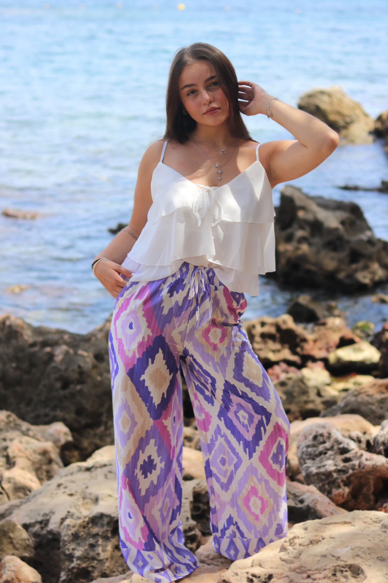 Pantalon ALICE violet