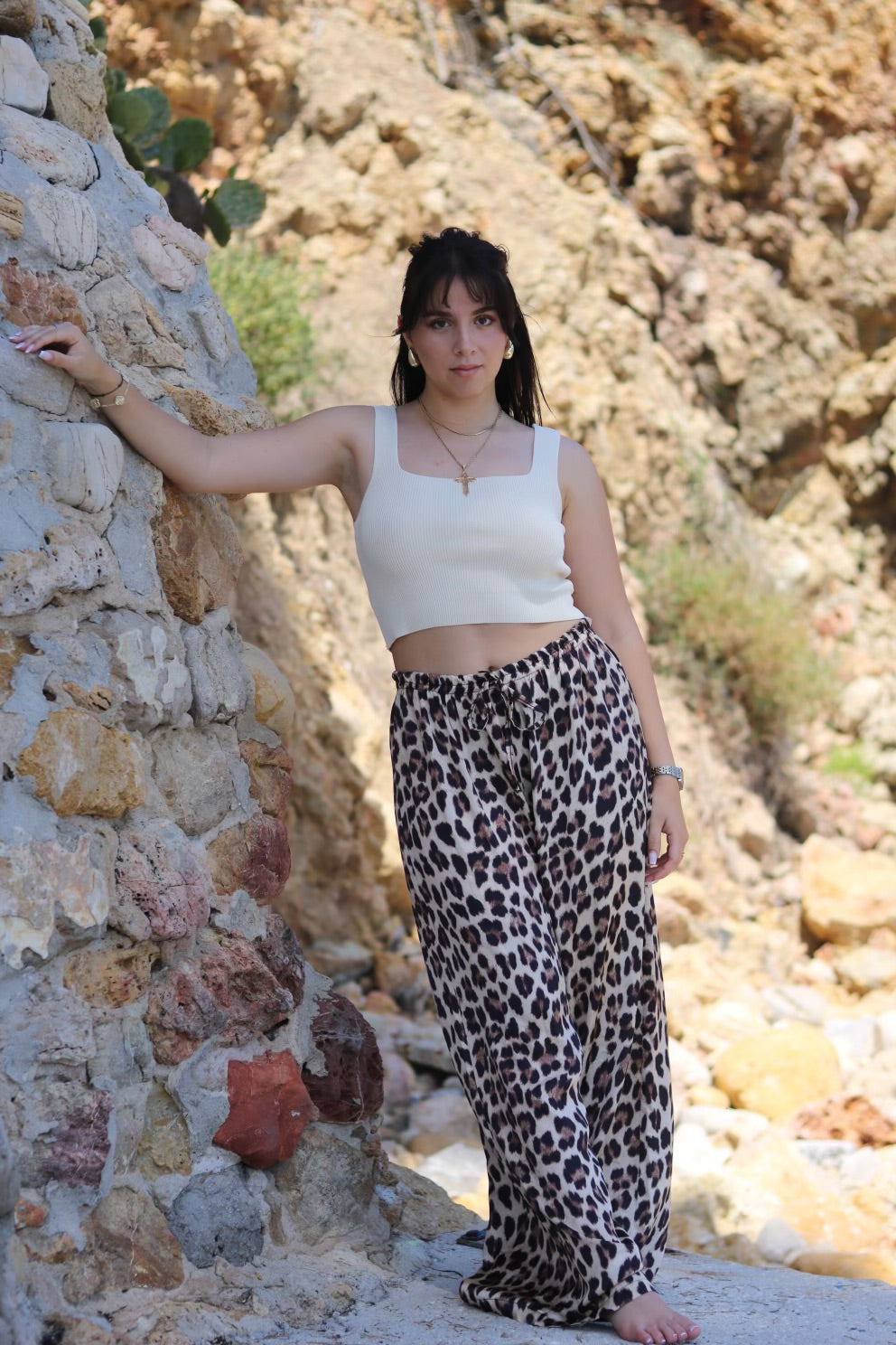 Pantalon léopard CHLOE