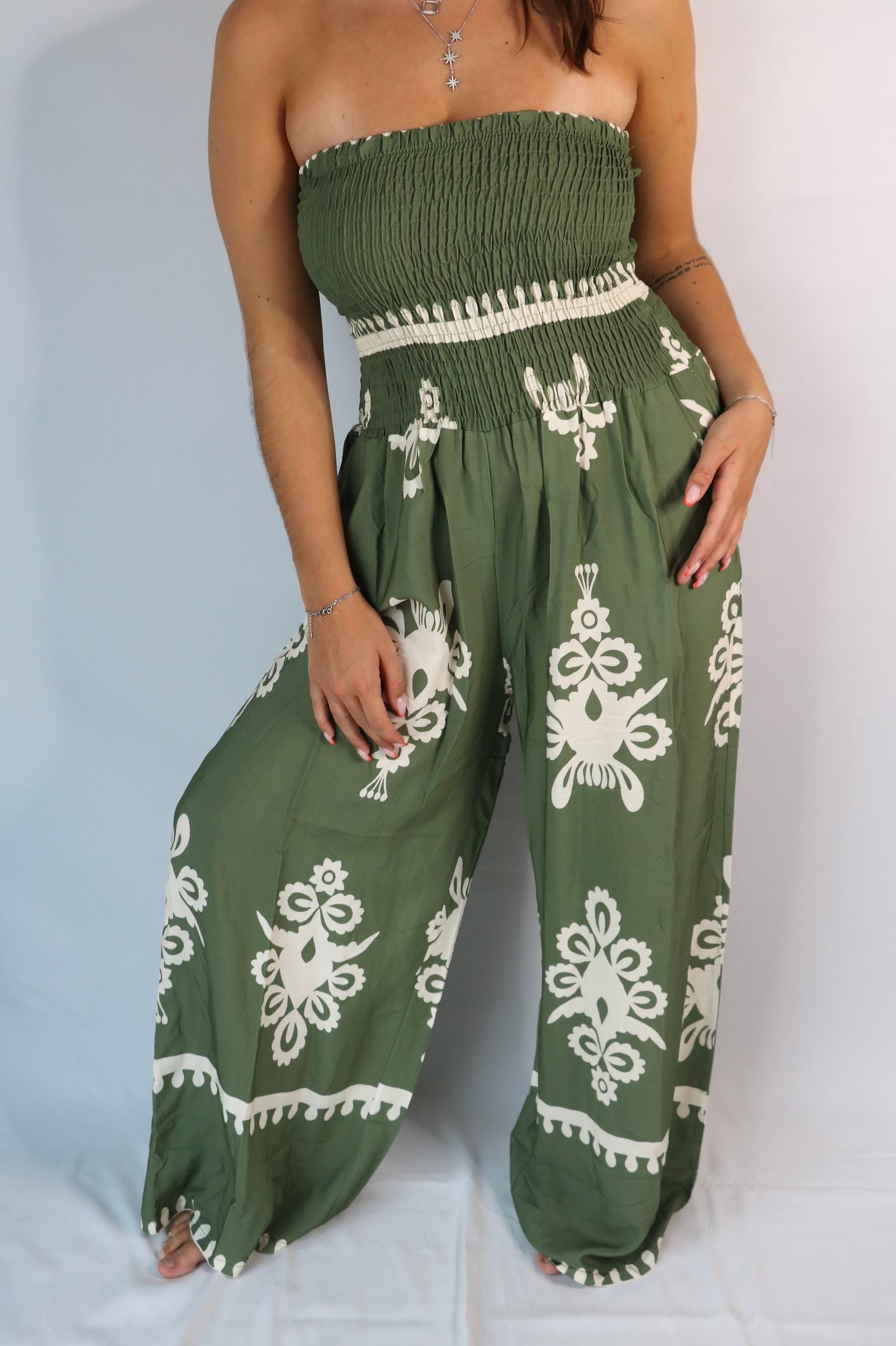 Combi pantalon IRIS kaki