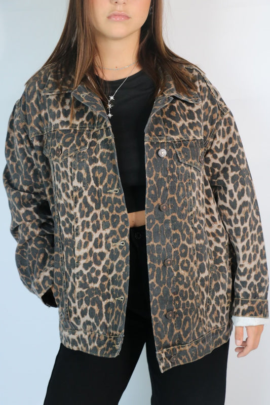 Veste à motifs Léopard