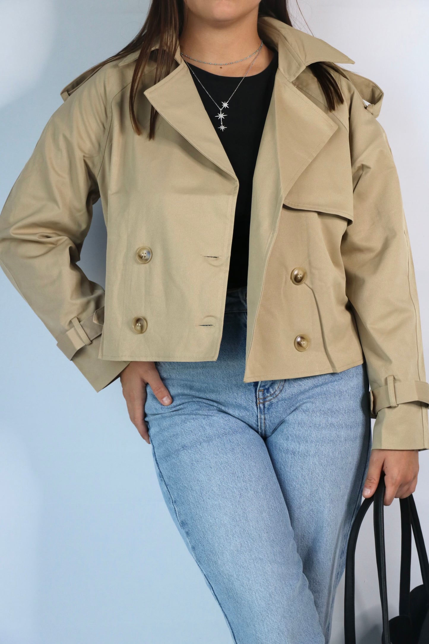 Trench court Beige