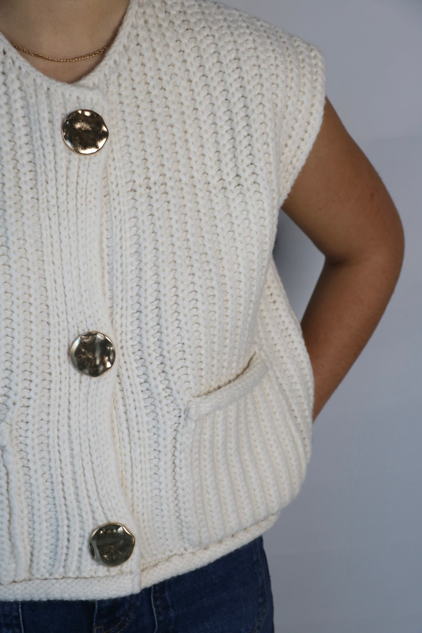 Gilet AURORE blanc