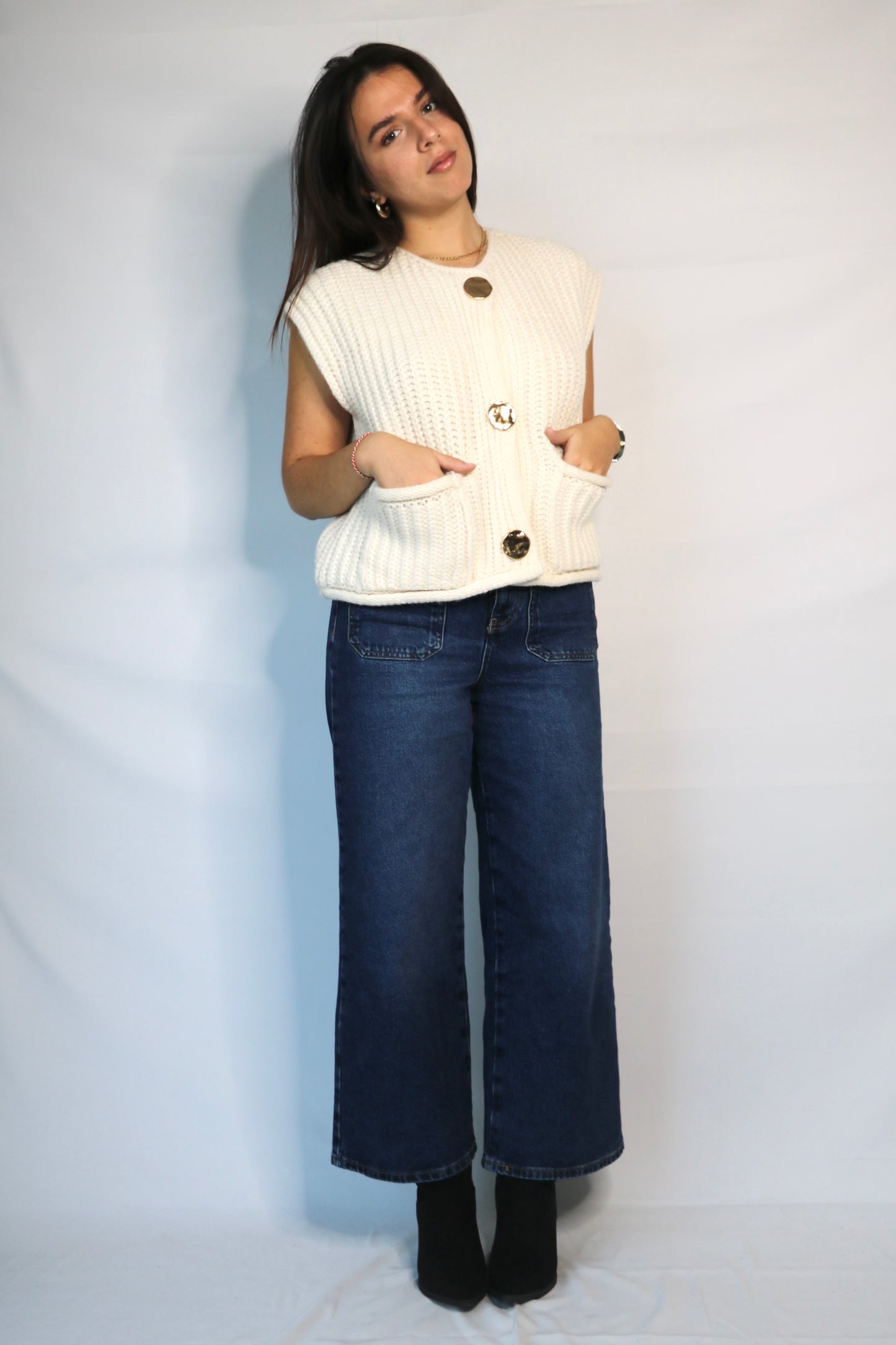 Gilet AURORE blanc