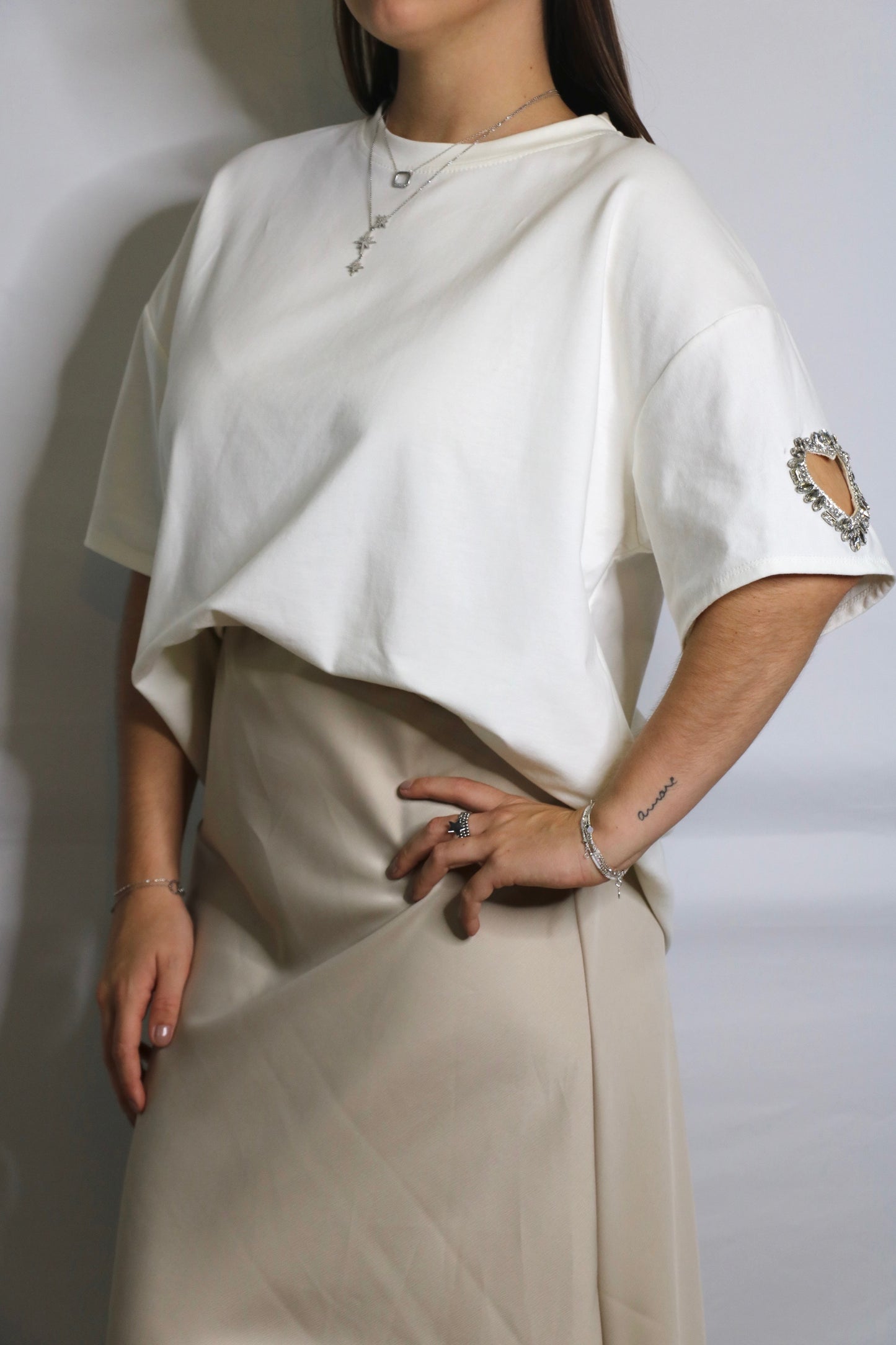 T-shirt AMOR blanc