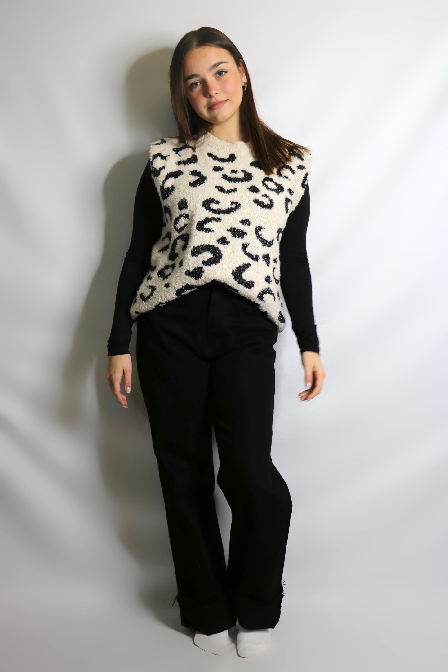 Pull sans manches FELINA